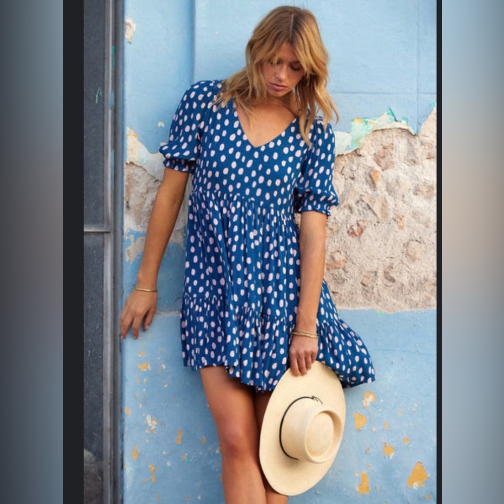 Mister Zoom Polka Dot Dress